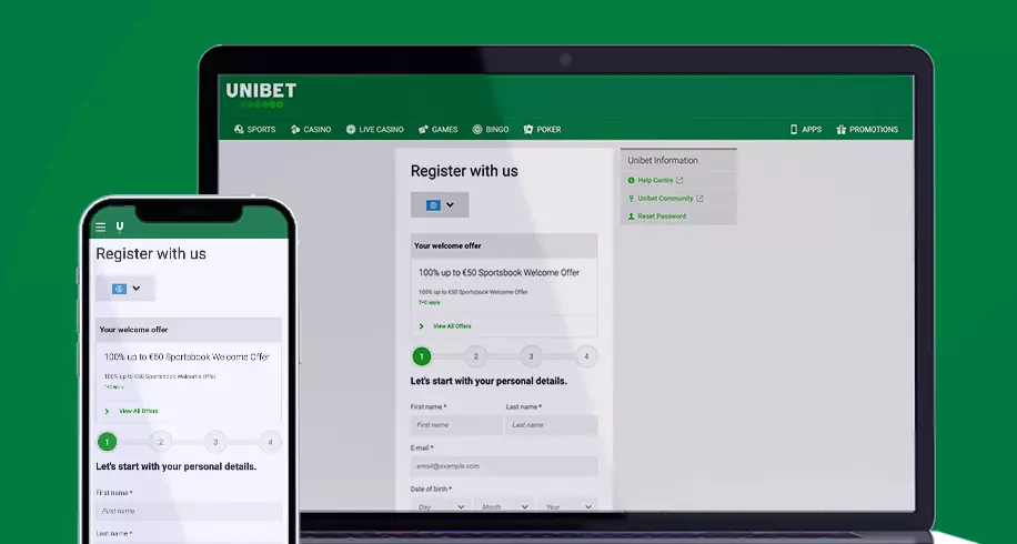feature image Unibet Registration