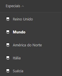 imagem de um screenshot do site da Bet365