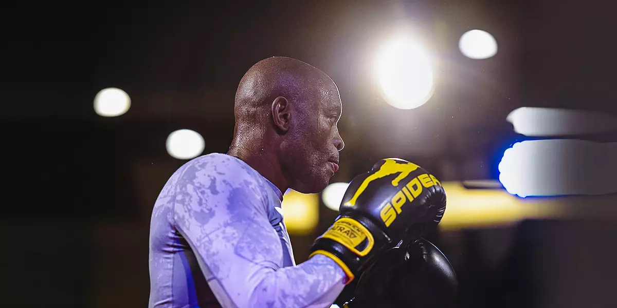 imagem do lutador de MMA Anderson Spider Silva