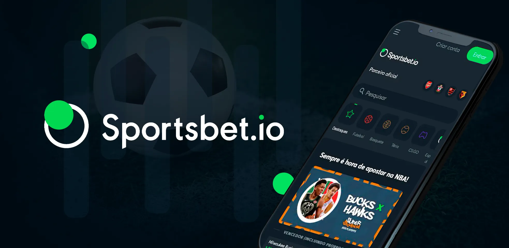 imagem aplicativo Sportsbet.io