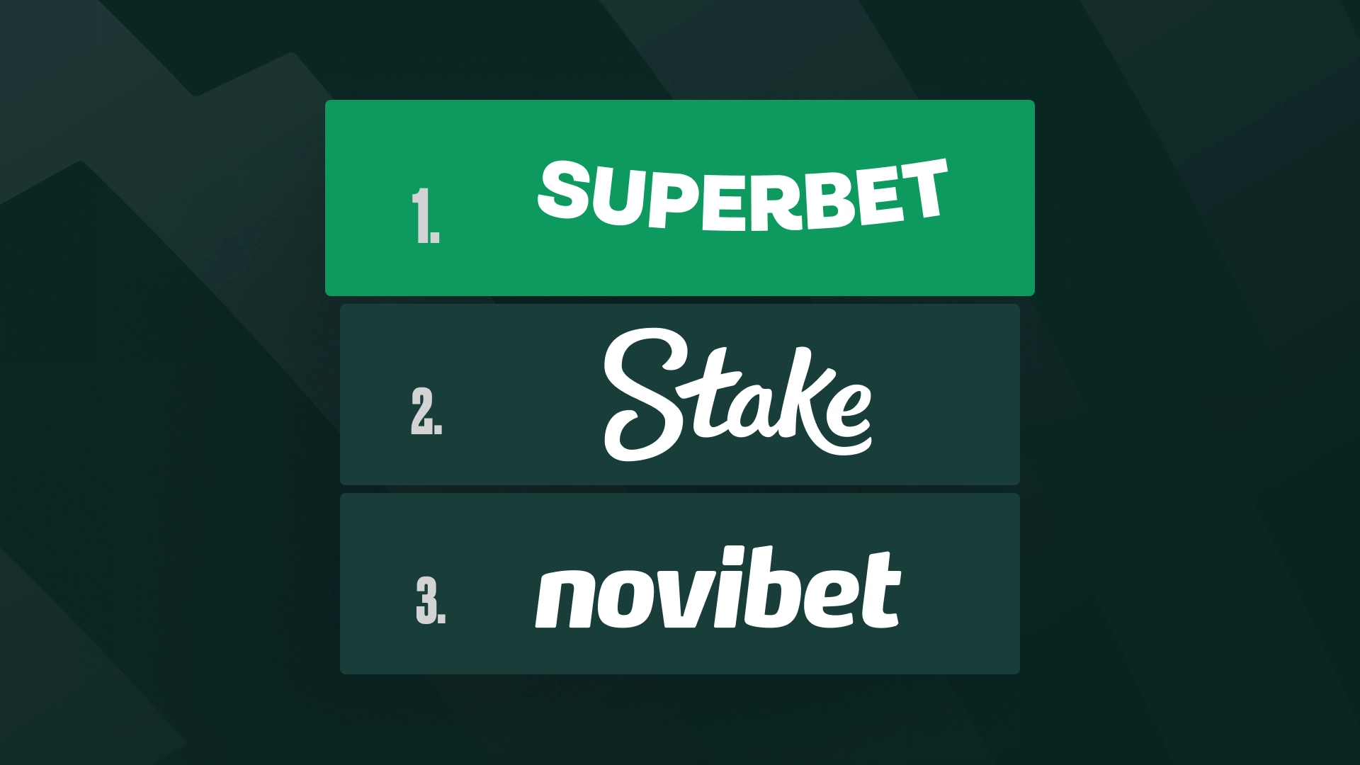 imagem ranking melhores bets autorizadas