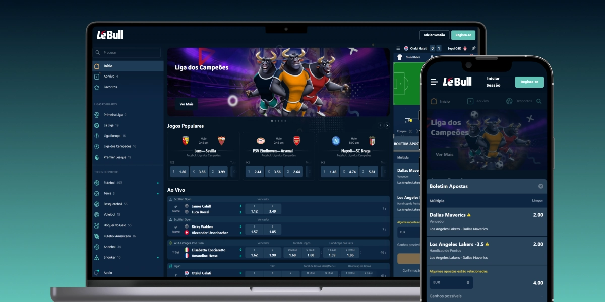 Imagem mostra notebook e smartphone abertos na página de cupom da LeBull