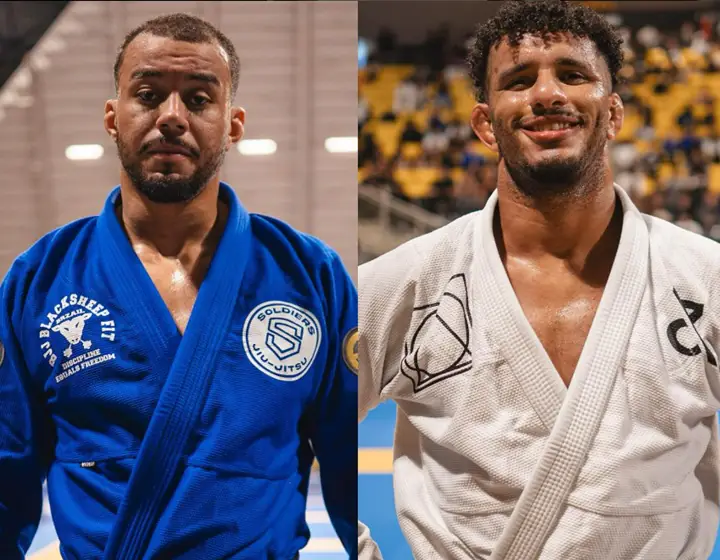 Erich Munis e Gutemberg Pereira farão a grande final do absoluto faixa-preta no Mundial de Jiu-Jitsu da IBJJF (Foto: Reprodução/IBJJF)