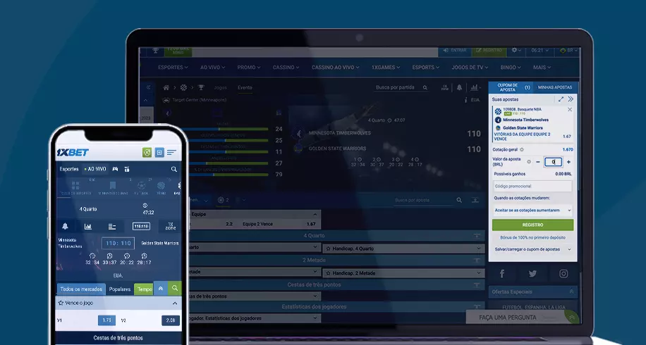 1xbet Bilhete de Aposta