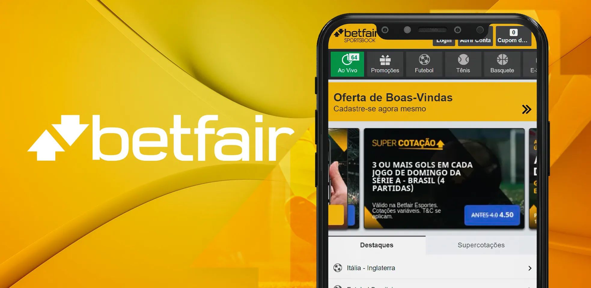 aplicacao betfair