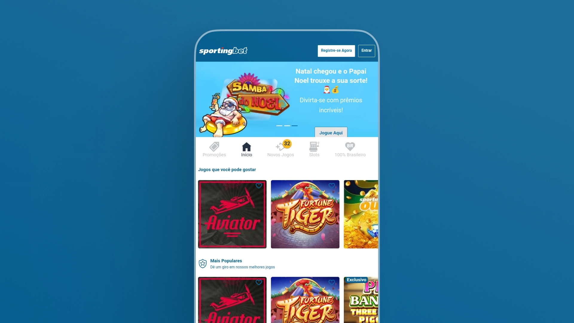 imagem app Sportingbet