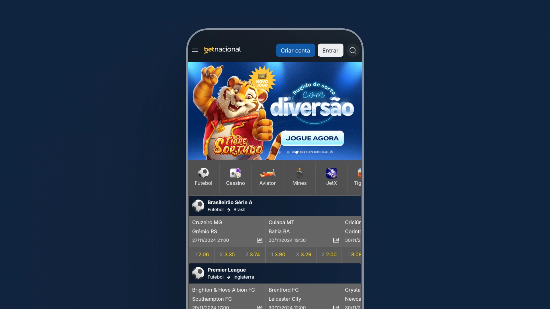 imagem app betnacional