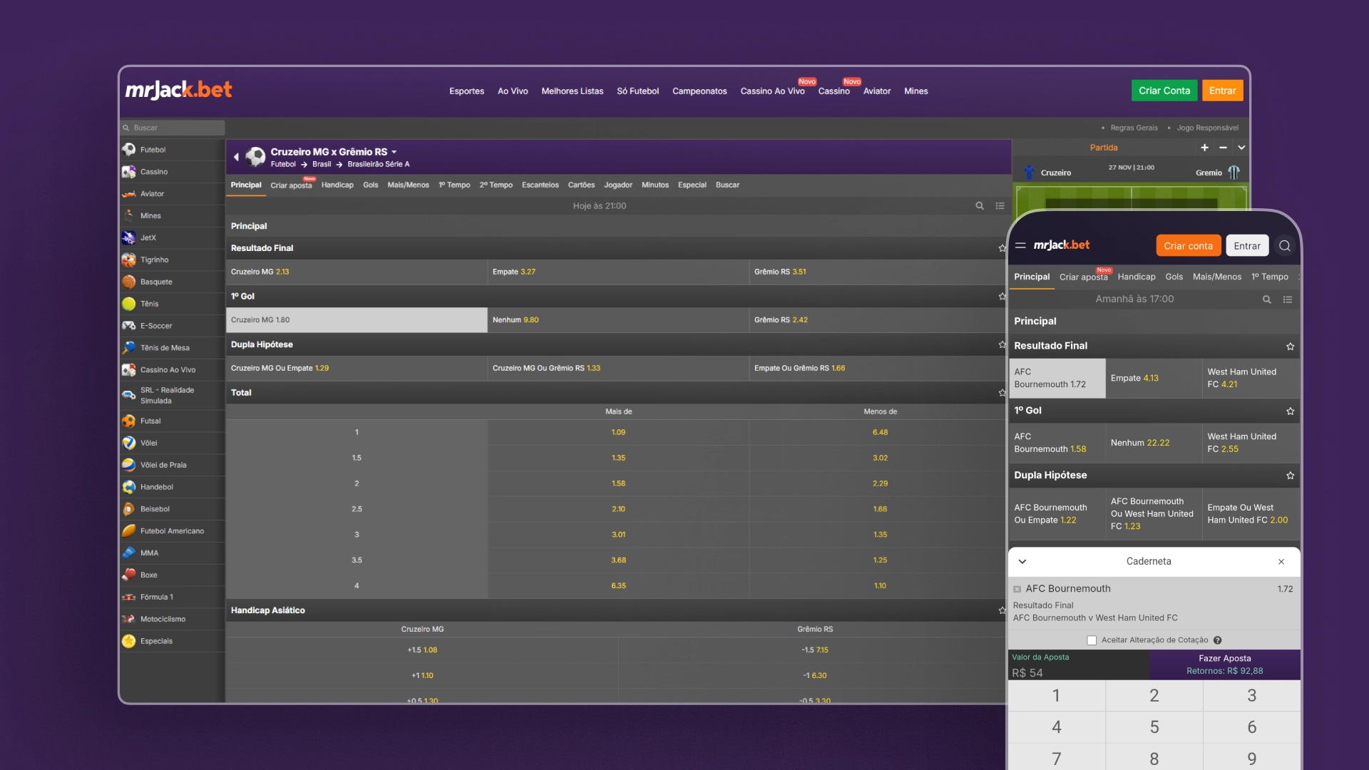 imagem captura aposta mrjack