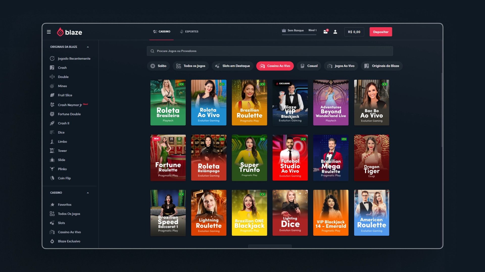 imagem captura cassino ao vivo blaze