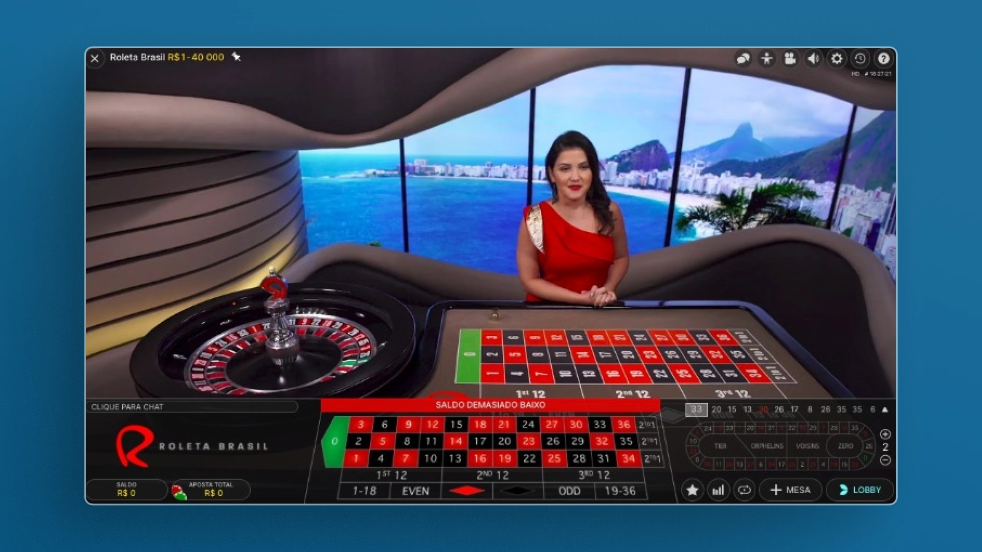 imagem casino ao vivo Sportingbet