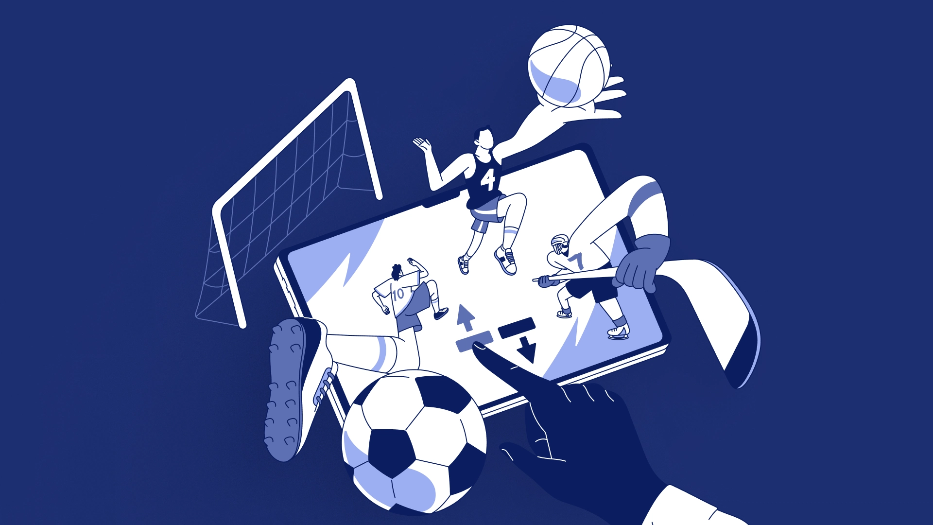 Imagem ilustrativa modalidades esportivas betesporte