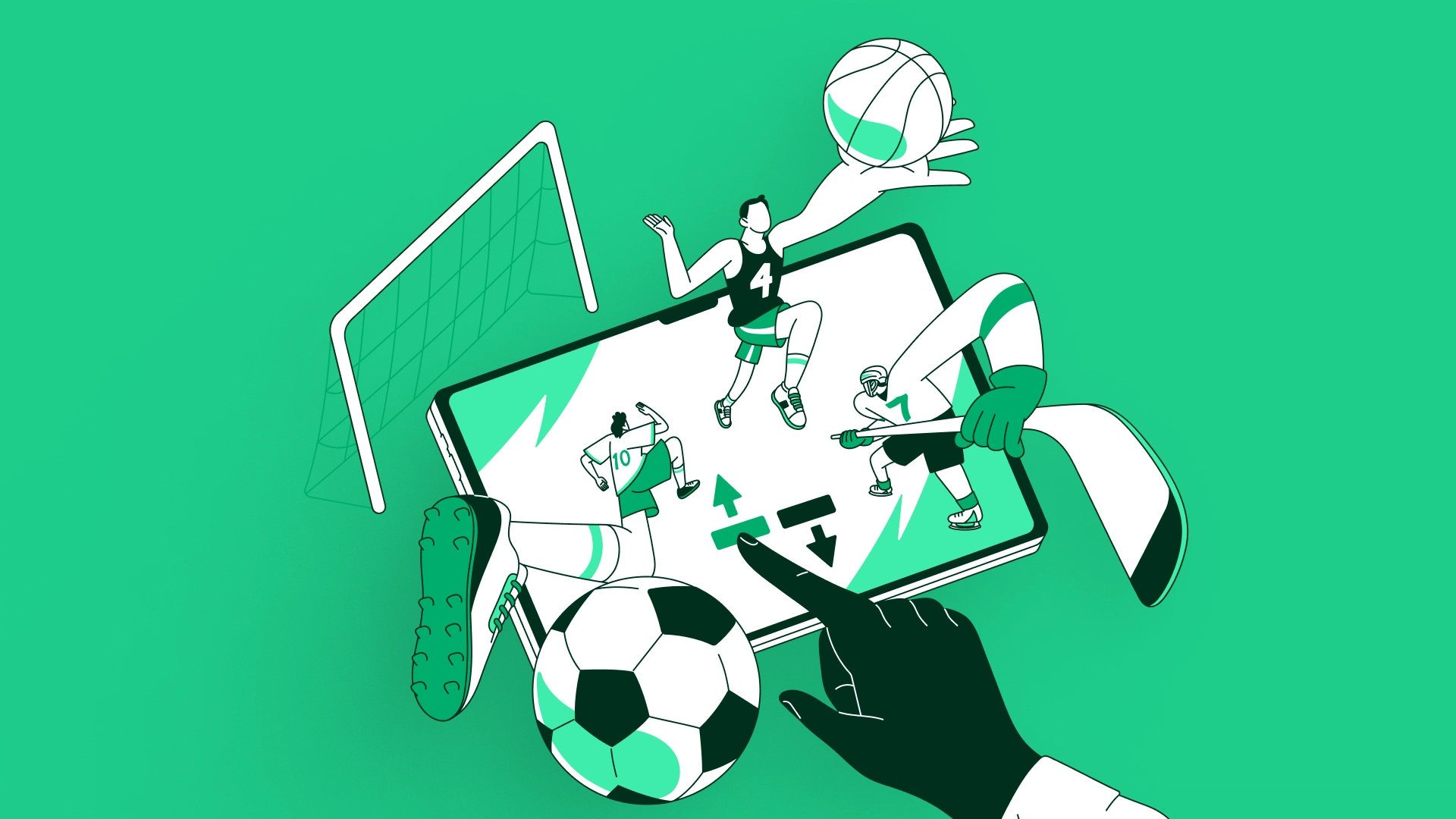 imagem ilustrativa modalidades esportivas rei do pitaco