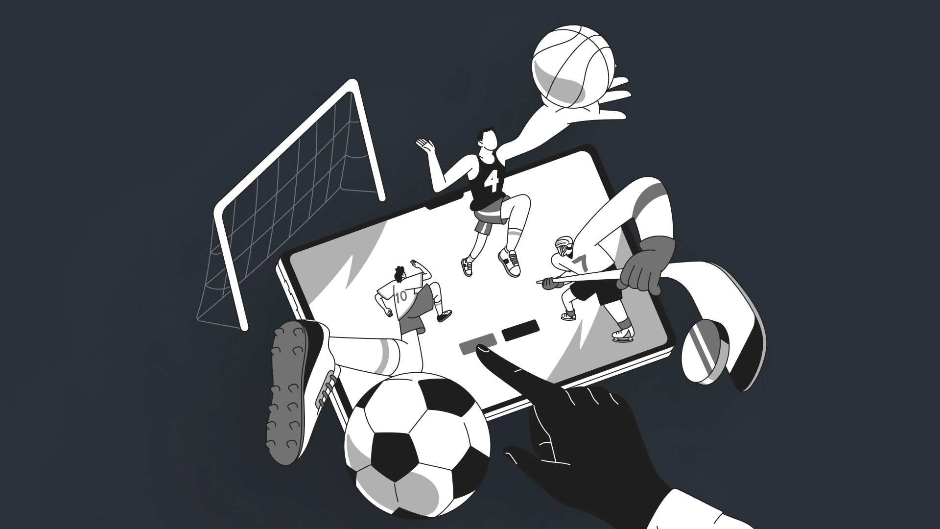 imagem ilustrativa modalidades esportivas