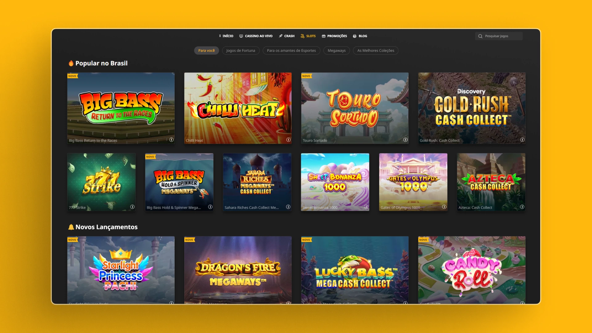 imagem melhores slots betfair