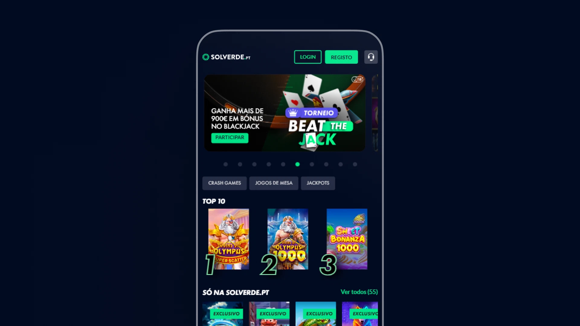 screenshot home app solverde
