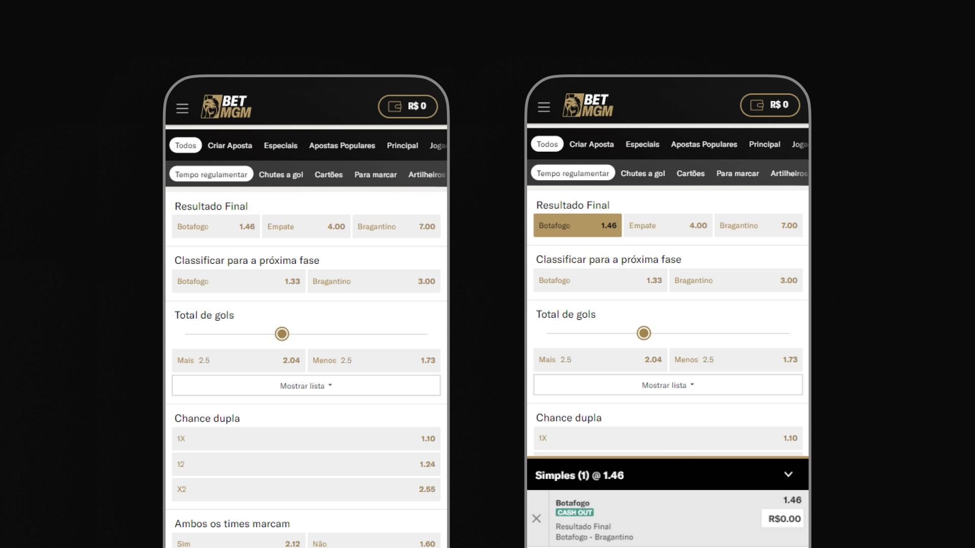 imagem como apostar passo 5 betmgm