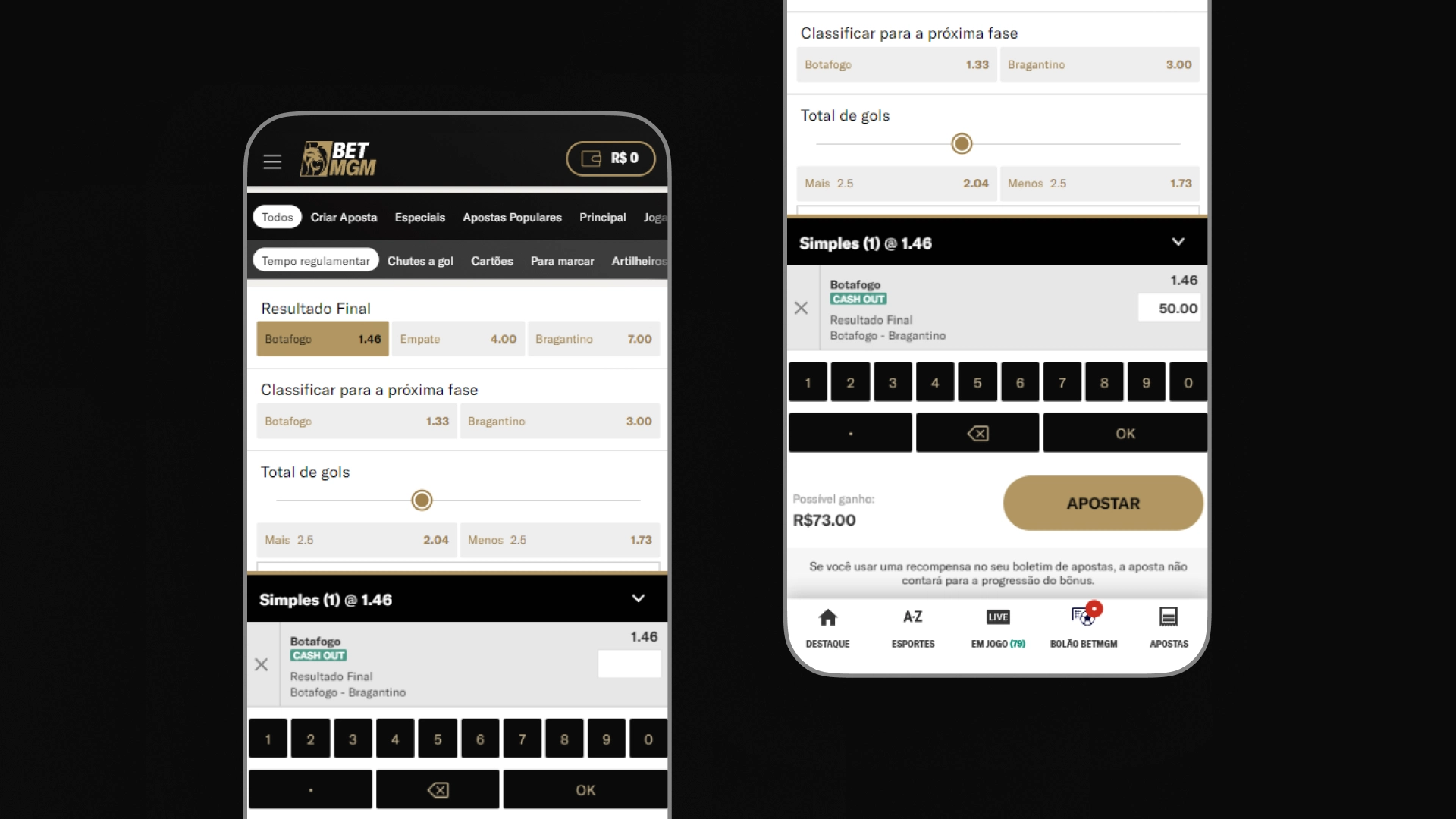 imagem como apostar passo 6 betmgm