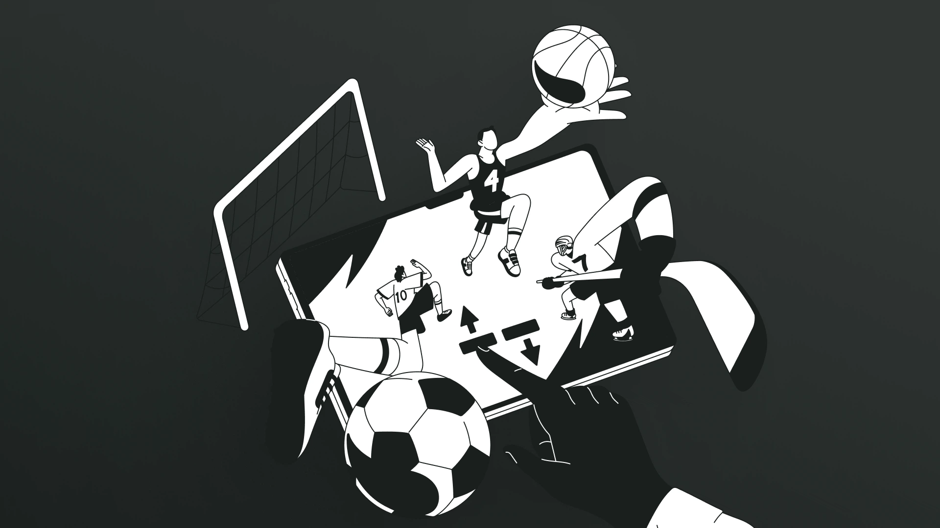 imagem ilustrativa modalidades esportivas B2xBet