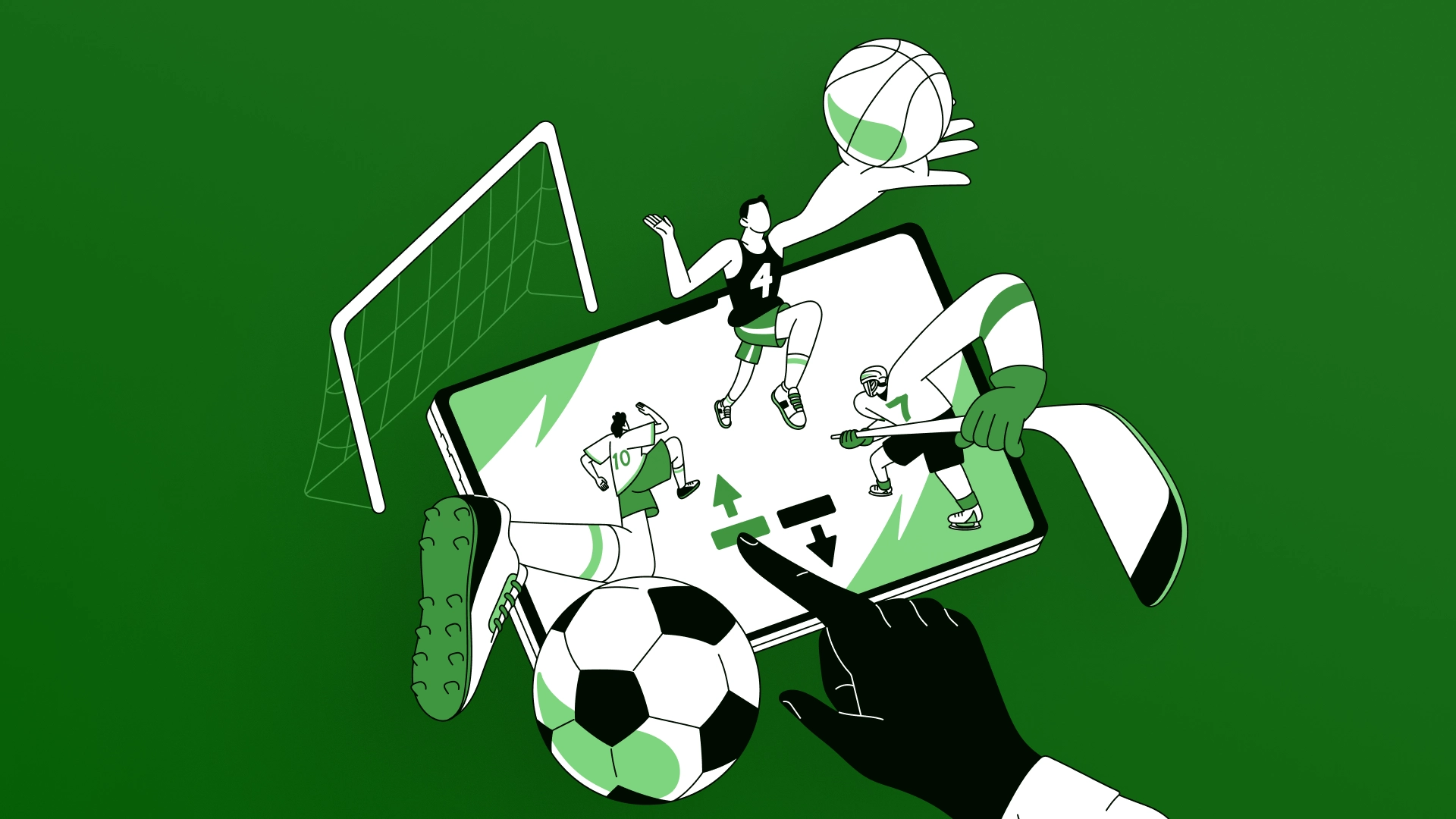 imagem ilustrativa modalidades esportivas Brazino777