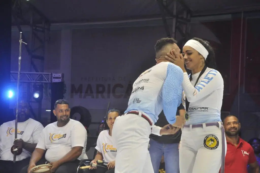 VMB 10 mais uma vez presenteou o público com um show de Capoeira (Foto: Felipe Xavier)