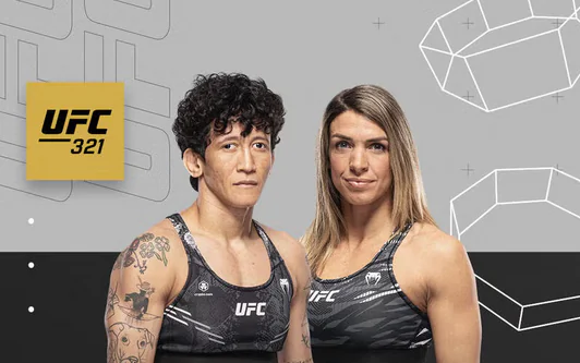 Virna Jandiroba e Mackenzie Dern vão disputar o cinturão no UFC 321, em outubro (Foto: UFC)