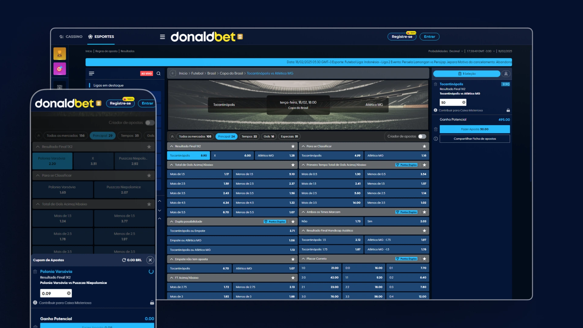 imagem Como Apostar donaldbet