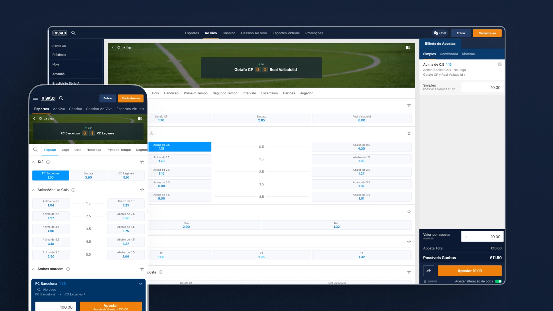 imagem Como Apostar rivalo