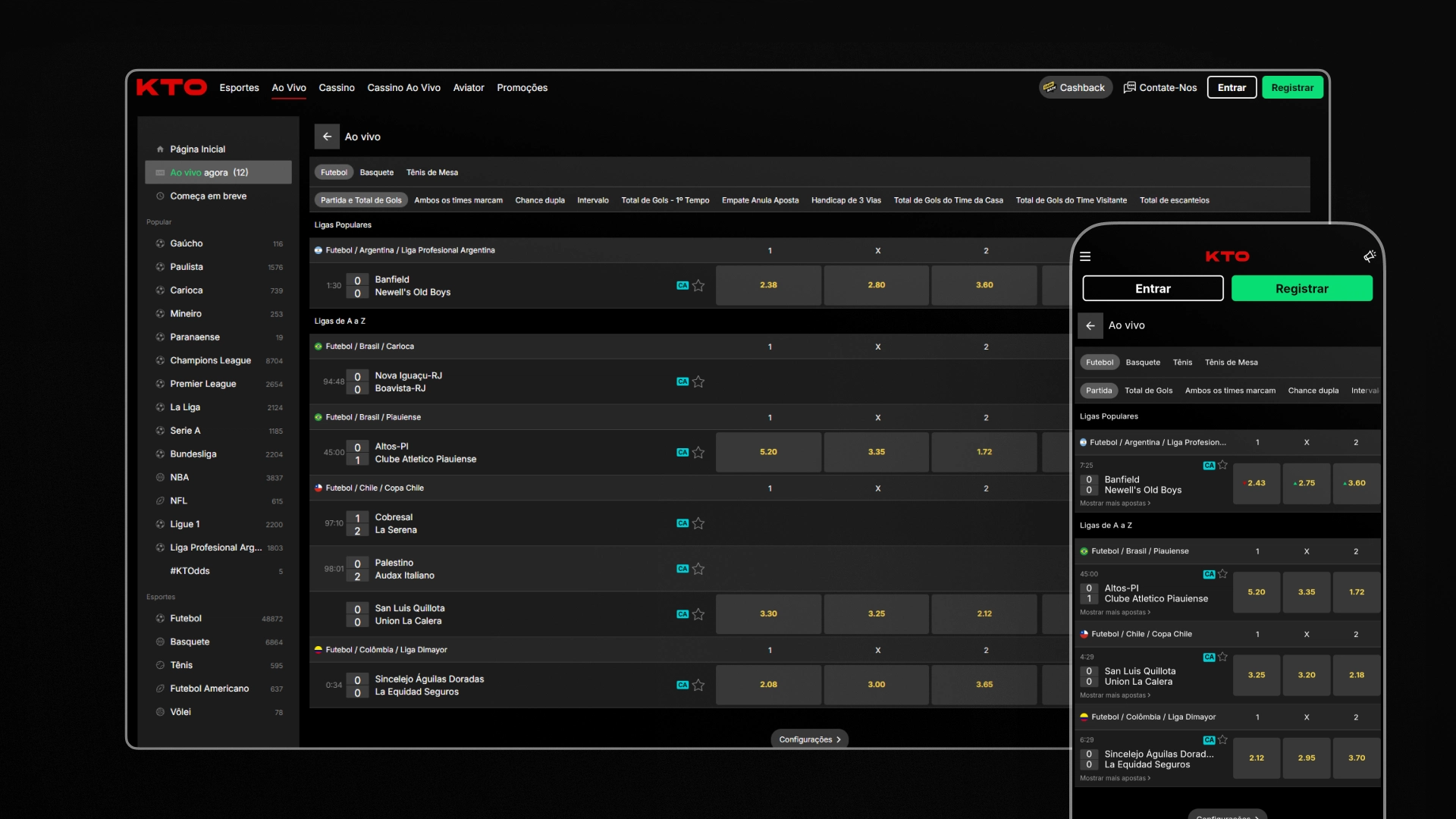imagem Transmissão ao Vivo kto