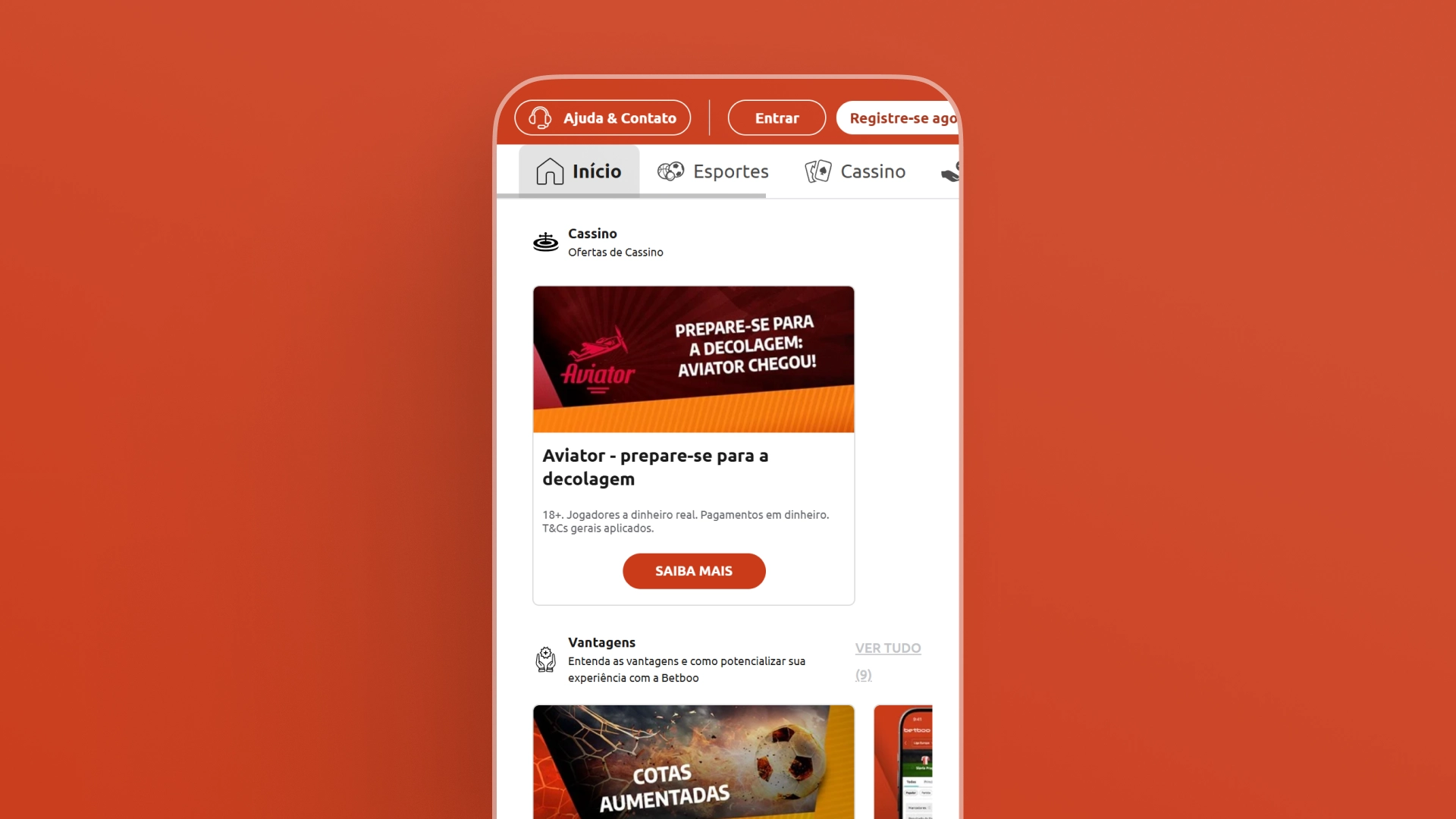 imagem bônus promoçoes mobile Betboo