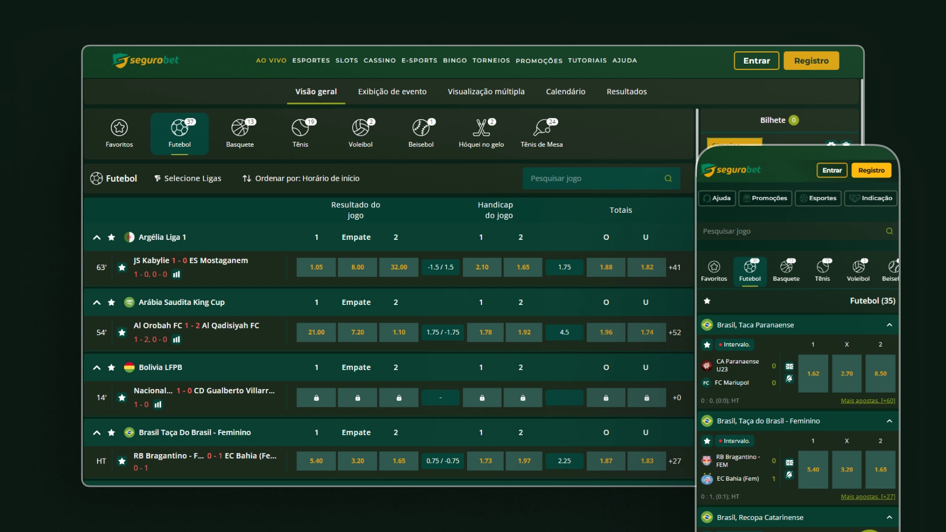imagem captura futebol ao vivo segurobet
