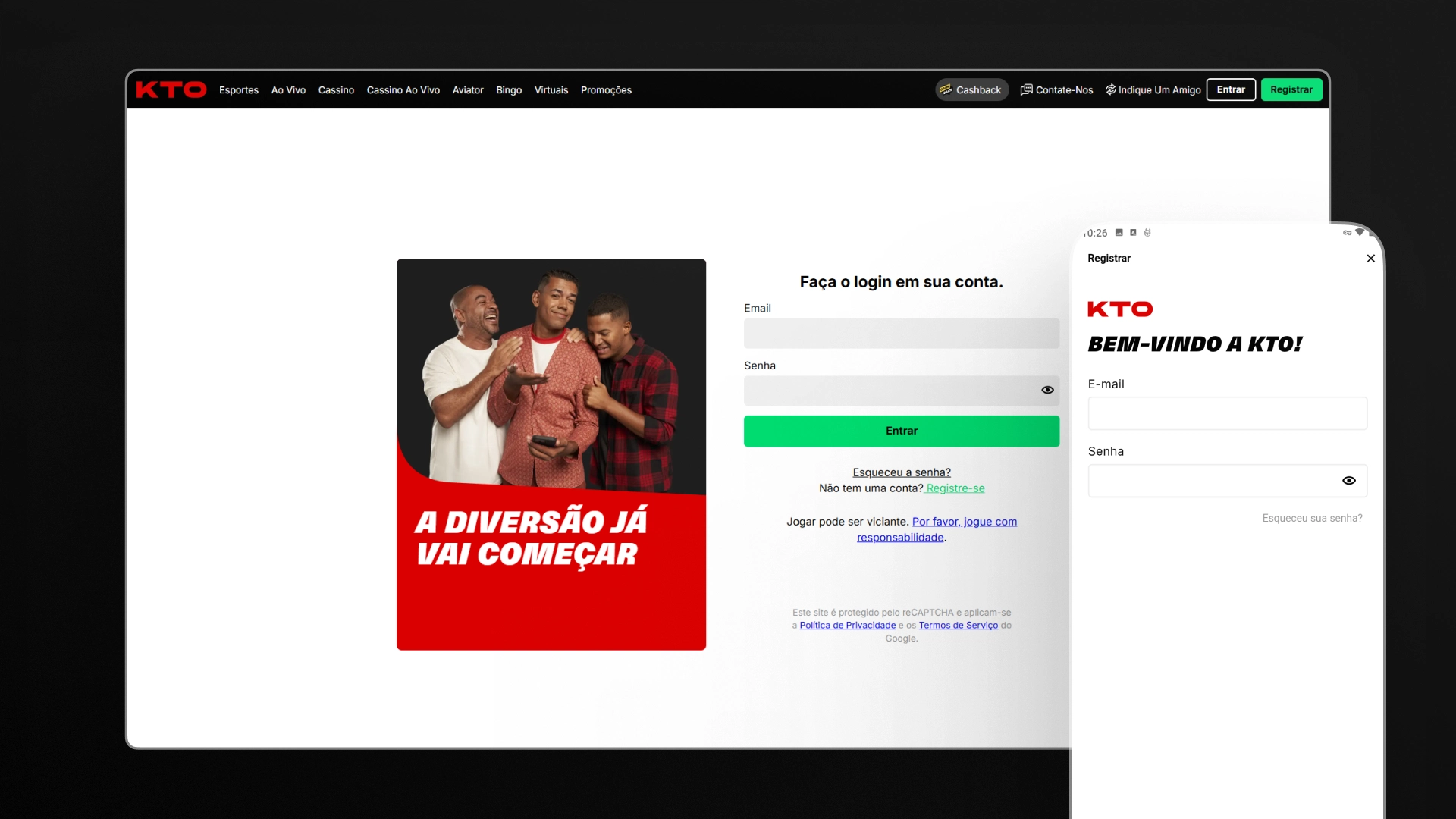 imagem criar aposta passo 01 kto