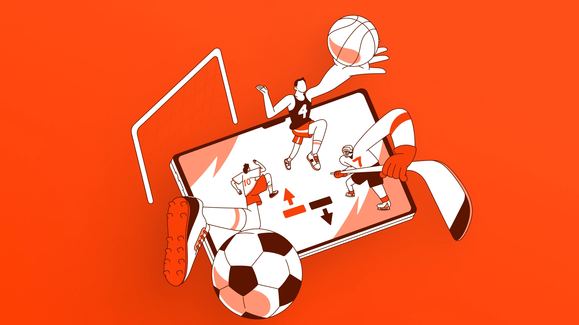 imagem ilustrativa modalidades esportivas betano