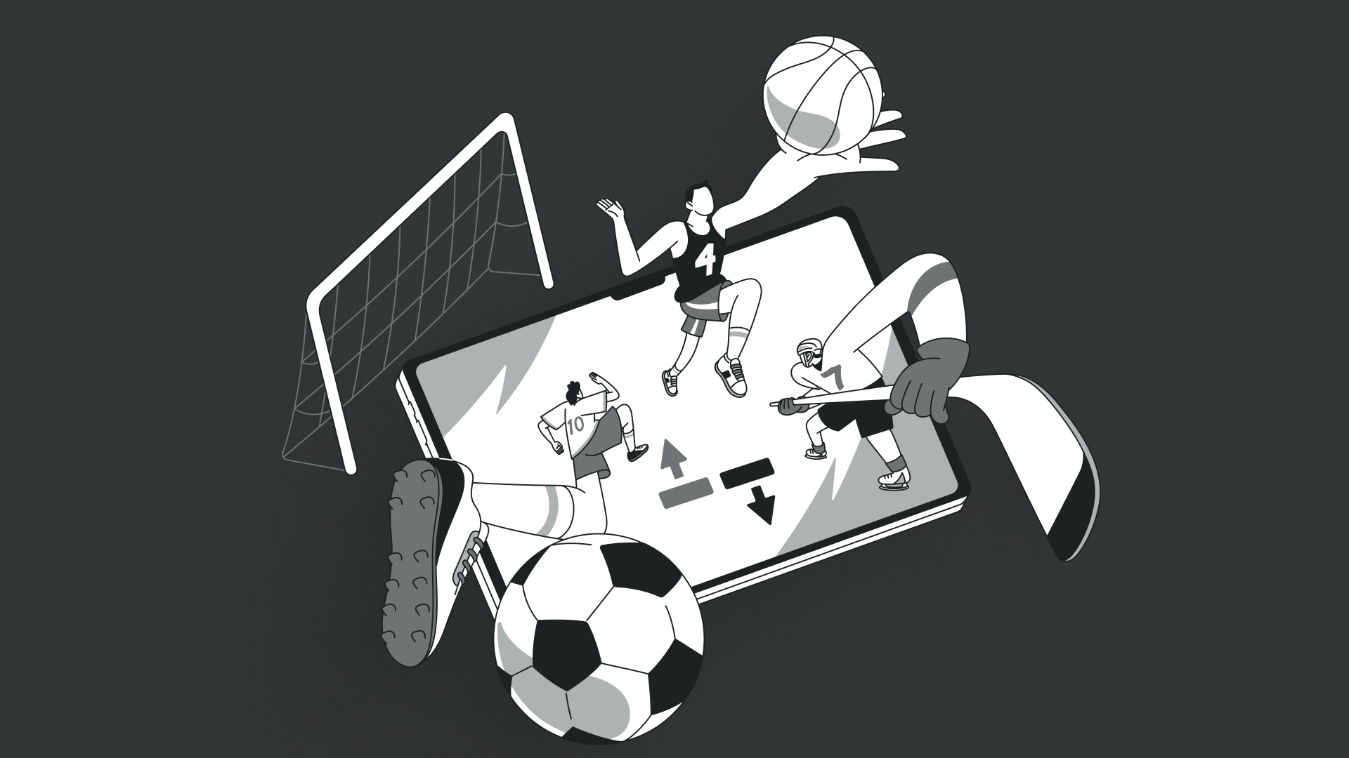 imagem ilustrativa modalidades esportivas brxbet