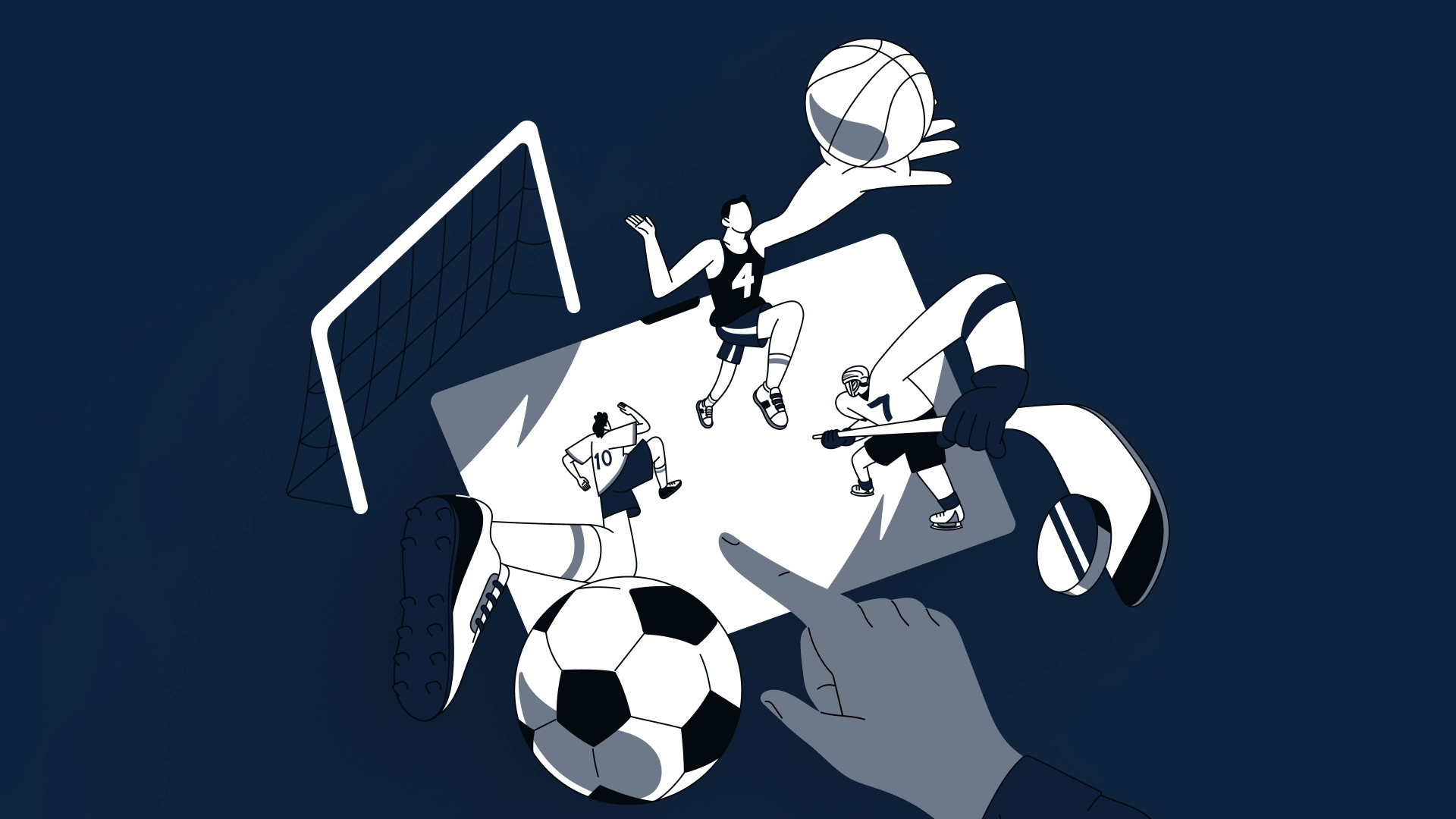 imagem ilustrativa quais esportes posso criar apostasa betnacional