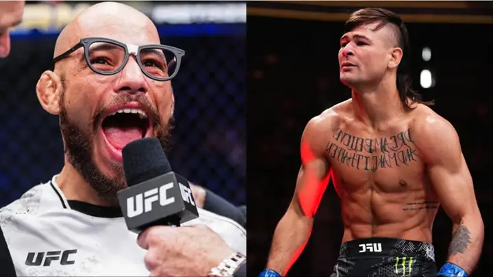 Jean Silva voltou a disparar provocações contra Diego Lopes, a quem vai enfrentar em setembro, no Noche UFC (Foto: Reprodução)