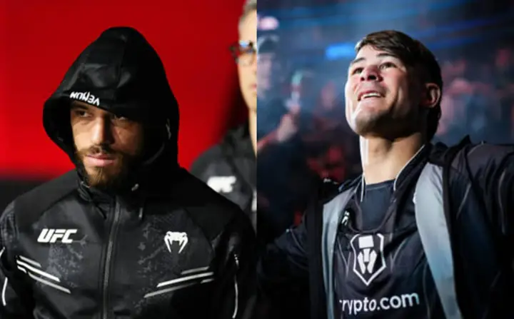 Jean Silva e Diego Lopes vão se enfrentar na luta principal do Noche UFC, em setembro (Foto: Reprodução)