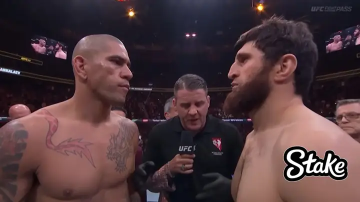 Magomed Ankalaev fará revanche contra Alex Poatan na luta principal do UFC 320, em outubro (Foto: Reprodução/YouTube/UFC)