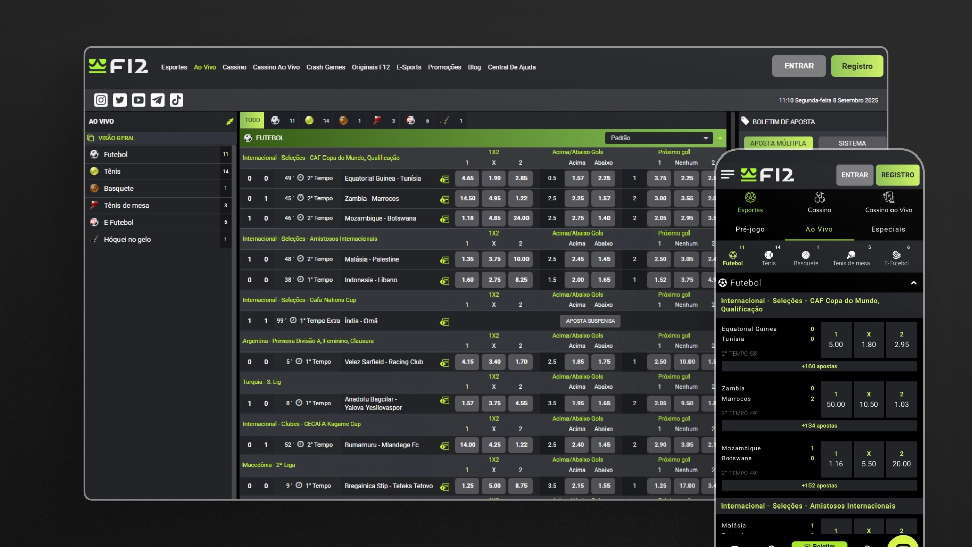 screenshot futebol ao vivo f12bet