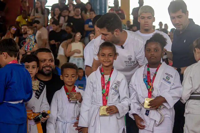 Festival Kids reuniu cerca de 200 crianças (Foto CBJJD)