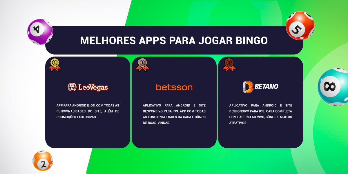 Melhores Apps para jogar Bingo