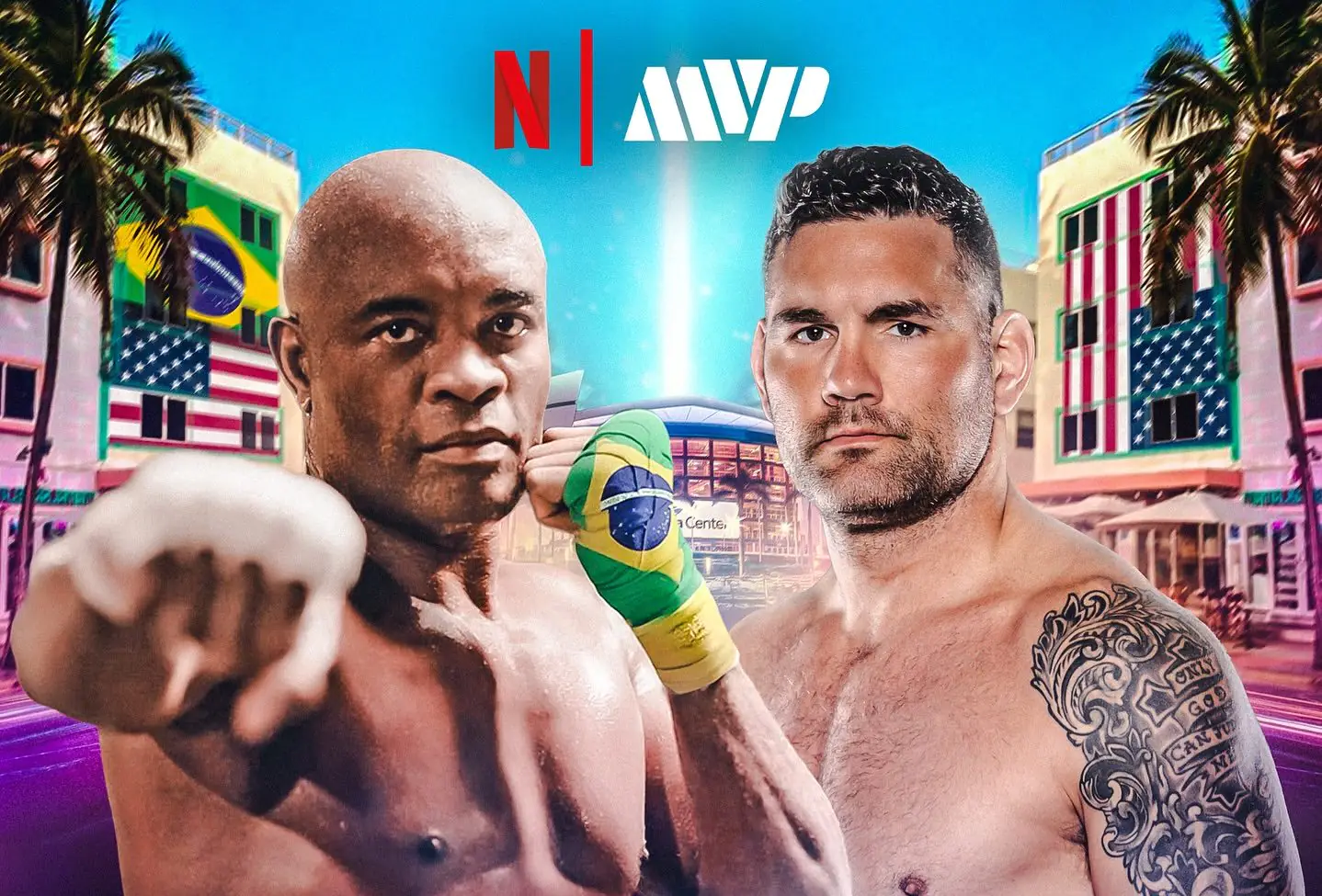 Anderson Silva e Chris Weidman vão se reencontrar após 11 anos (Foto: Divulgação)
