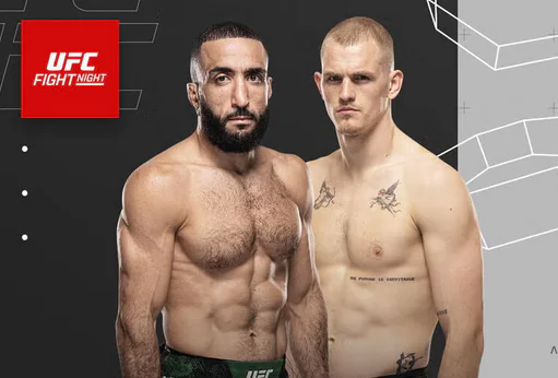 Ex-campeão, Belal Muhammad encara Ia Garry Machado no co-main event do UFC Qatar (Foto: Divulgação/UFC)