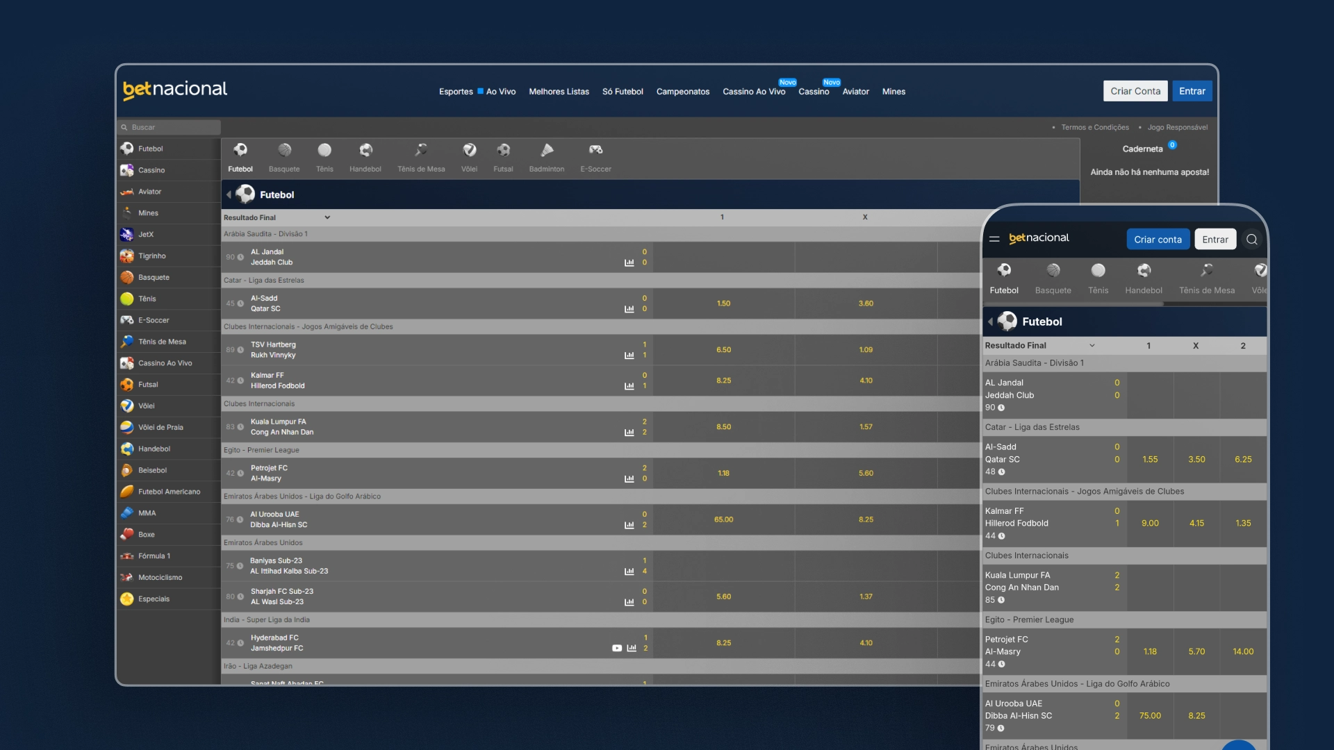 imagem Transmissão ao Vivo betnacional
