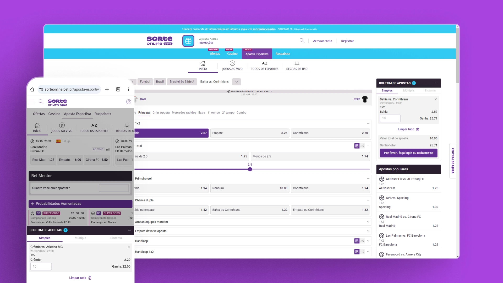 imagem captura aposta sorte online