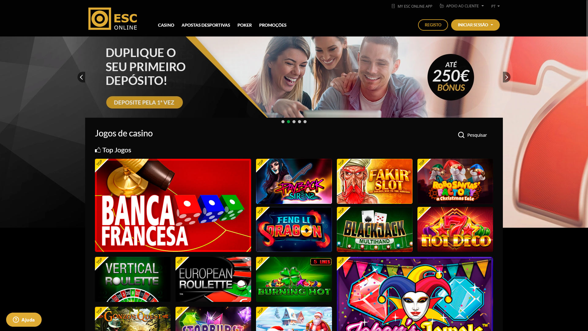 imagem captura cassino esc