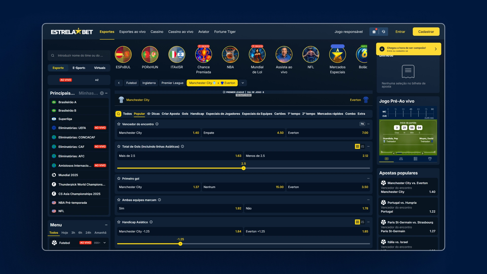 imagem criar aposta passo 02 estrelabet