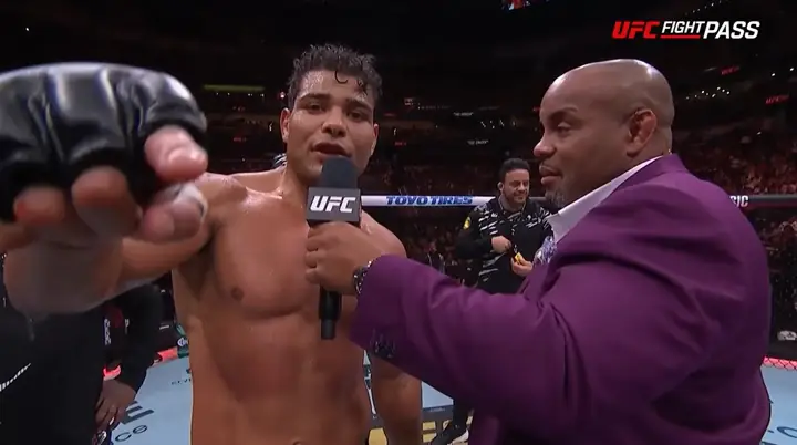 Paulo Borrachinha usou as redes sociais para lançar provocações aos seus rivais da divisão peso-médio (Foto: Reprodução/UFC)