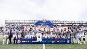 Time do Santos foi campeão do Brasileirão Série B em 2024