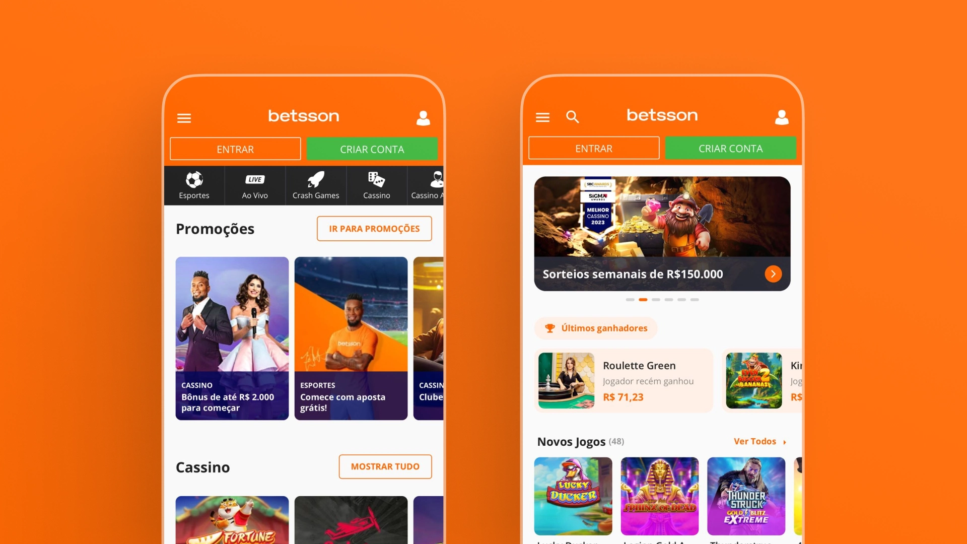 imagem app betsson