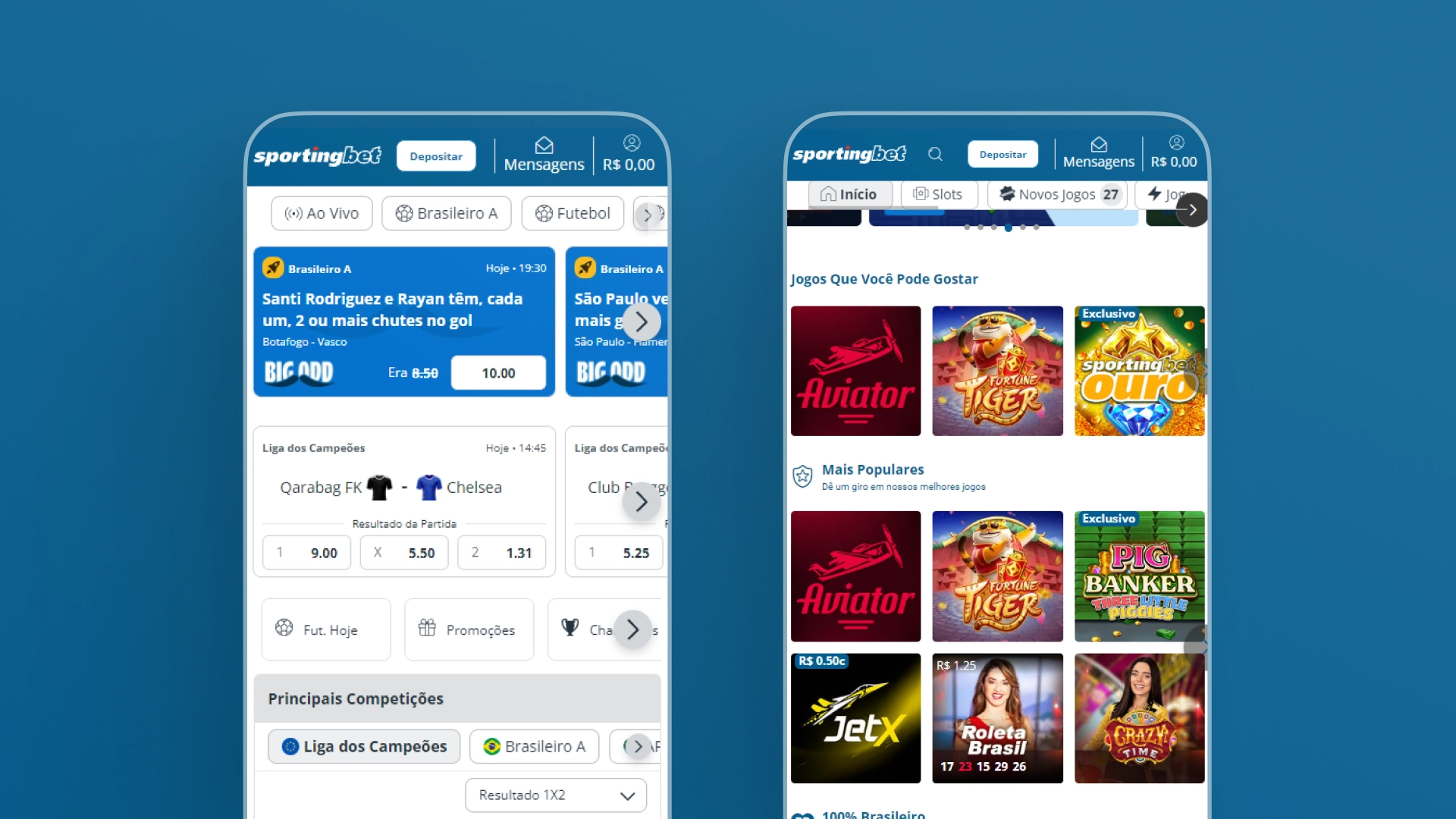 imagem app sportingbet